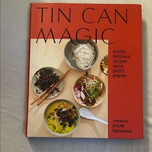 Tin Can Magic Cookbook by Jessica Elliott Dennison - Orange Cover